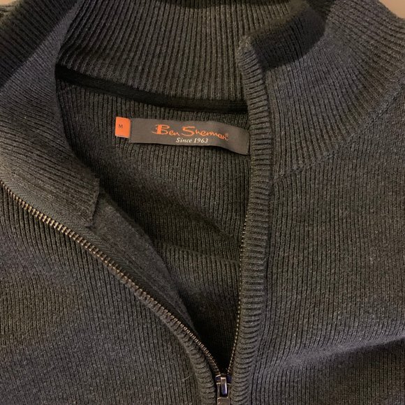 Ben Sherman Full Zip Sweater - Picture 3 of 3